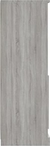 vidaXL Ντουλάπι Γκρι sonoma 36x35,5x103,5 εκ. από Επεξεργασμένο Ξύλο
