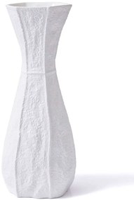Βάζο 742TMA4901 17x16x45cm White Aberto Design Ceramic