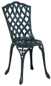 vidaXL 3 Τεμαχίων Σετ Bistro Κήπου Πράσινη Χυτοσίδηρος