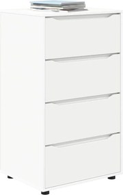 vidaXL Ντουλάπες Αποθήκευσης 2 pcs Λευκό 60 x 48 x 105 εκ.