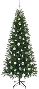 vidaXL Τεχνητό Χριστουγεννιάτικο Δέντρο Πράσινο 180 cm ΠΕ και PVC