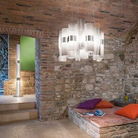 Φωτιστικό Οροφής La Lollo M White Slamp Aluminium, Polypropylene