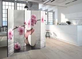 Διαχωριστικό με 5 τμήματα - Zen Flowers II [Room Dividers] 225x172