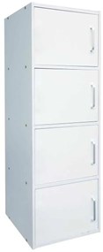 Ντουλάπι CLOSET Βοηθητικό 42x30x106cm Άσπρο