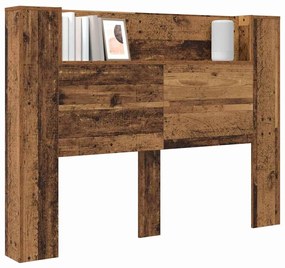 vidaXL Κεφαλάρι Παλιό ξύλο 140 x 17 x 104,5 εκ Επεξεργασμένο ξύλο