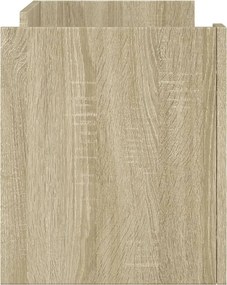 vidaXL Έπιπλο Τηλεόρασης Sonoma Δρυς 80x35x40 εκ. Επεξ. Ξύλο