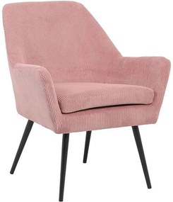 Πολυθρόνα Rochelle 370-124-058 65x66x76cm Pink-Black