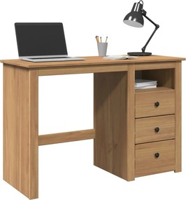 vidaXL Γραφείο PANAMA 112x45x75 εκ. από Μασίφ Ξύλο Πεύκου