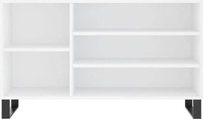 vidaXL Παπουτσοθήκη Λευκή 102x36x60 εκ. από Επεξεργασμένο Ξύλο