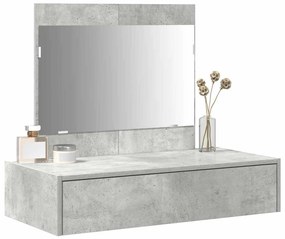 vidaXL Τραπέζι περιποίησης Γκρι 83 x 40 x 70 εκ Επεξεργασμένο ξύλο