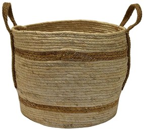 Καλάθι Ψάθινο 00.06.67532 32x30cm Natural Mat
