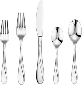 VEVOR 30-Piece Silverware Set Stainless Steel Cutlery Flatware Utensils for 6