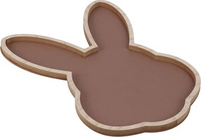 Πασχαλινή Πιατέλα (30.5x1.7x21.5) K-M Rabbit Brown GR8000350