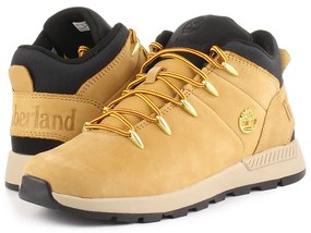 Παιδικά Μποτάκια Timberland Sprint Trekker Mid Δέρμα Νούμπουκ Wheat