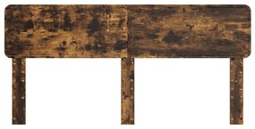 vidaXL Κεφαλάρι Καπνιστό Δρύς 180 cm Επεξεργασμένο ξύλο