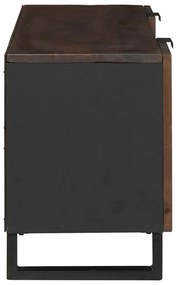 vidaXL Κονσόλα Τηλεόρασης Καφέ 160 x 30 x 30.5 εκ. Μασίφ ξύλο μάνγκο
