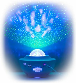 Προβολέας Αστεριών LED με Ηχείο Sedlay InnovaGoods