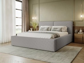 Επενδυμένο κρεβάτι Santos-Gkri-160 x 200