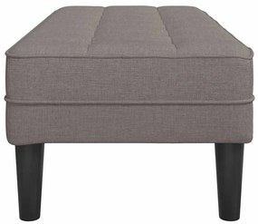 vidaXL Παγκάκι Ταμπά 113x57x39 εκ. Ύφασμα