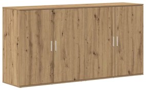 vidaXL Παραδοσιακά Πλευρικά Έπιπλα 2 pcs artisan δρυς 79 x 38 x 80 εκ.