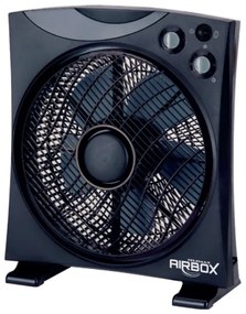 Telemax 30-0006 Ανεμιστήρας Επιδαπέδιος Box Fan AirBox E006-12 (30cm) 45W