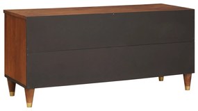 vidaXL Ντουλάπες & ράφια αποθήκευσης μέσων με συρτάρι με αποθήκευση Καφέ