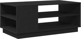 vidaXL Τραπεζάκι σαλονιού Μαύρη Οξυά 102 x 55 x 43 cm