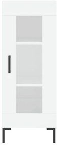 vidaXL Ντουλάπι Λευκό 34,5 x 34 x 90 εκ. από Επεξεργασμένο Ξύλο