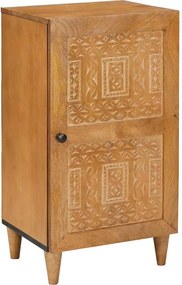 vidaXL Πλαϊνό γραφείο Ανοιχτό καφέ 33.5 x 40 x 75 εκ