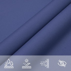 vidaXL Πανί Σκίασης Ορθογώνιο Μπλε 3,5 x 5 μ. από Ύφασμα Oxford