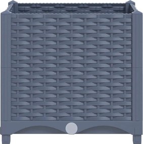 vidaXL Ζαρντινιέρα 40 x 40 x 38 εκ. από Πολυπροπυλένιο