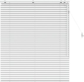 vidaXL Βενετσιάνικη Σκίαση Λευκό 100 x 130 cm 35 mm