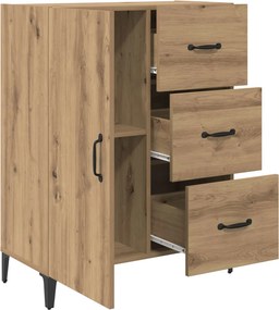 vidaXL Πλαϊνό γραφείο Artisan Oak 69,5 x 34 x 90 εκ.