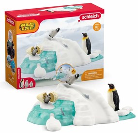 Playset Schleich Penguin Family on the Ice Floe