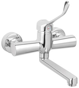 Μπαταρία Νιπτήρος Εντοιχισμού Για ΑΜΕΑ Algeo BAGM3 Chrome Ferro Metal