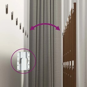 vidaXL Κεφαλάρι Κρεβατιού Καφέ Δρυς 240x1,5x80 εκ. Επεξεργασμένο Ξύλο