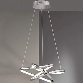 Φωτιστικό Οροφής F&H Galaxy-53φ 51β 150ψ εκ.-Xrwmio