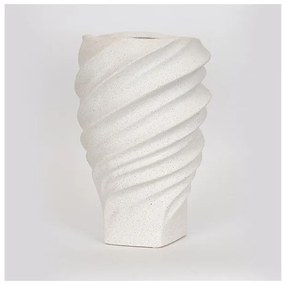 Βάζο Κεραμικό Λευκό 20x20x31cm 752-20297 Estheti-752-20297-Λευκό 752-20297