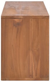 Έπιπλο Τηλεόρασης 90 x 30 x 40 εκ. από Μασίφ Ξύλο Teak - Καφέ