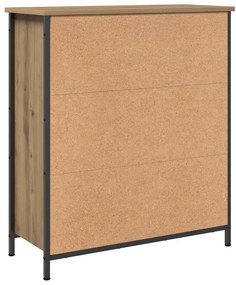 vidaXL Ντουλάπι Αρτισιανή Δρυς 70 x 30 x 80 εκ. από Επεξεργ. Ξύλο