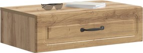 vidaXL Τραπεζάκι Τοίχου 59 x 34,5 x 17 εκ. Επεξεργασμένο Ξύλο