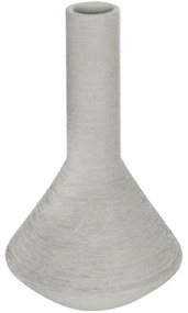 Βάζο Barbados 21284 16x16x25cm Grey GloboStar Κεραμικό