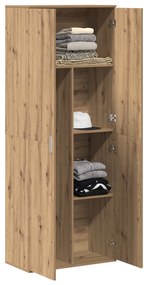vidaXL Highboard Artisan Oak 70x35x180 εκ. Επεξεργασμένο Ξύλο