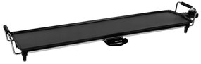 Ηλεκτρική Ψησταριά Teppan Yaki Livoo DOC320 με ισχύ 1800W, ρυθμιζόμενο θερμοστάτη και επιφάνεια ψησίματος 90x23cm