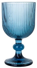 Σετ Ποτήρια Κρασιού 6τμχ Γυάλινα Noris Blue 250ml CRYSPO TRIO 52.501.54