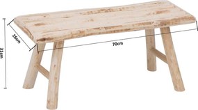 Σκαμπό (70x26x31) A-S Bench 202230