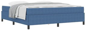 vidaXL Σκελετός Κρεβατιού Άλλο Μπλε 180 x 200 cm Βελούδο