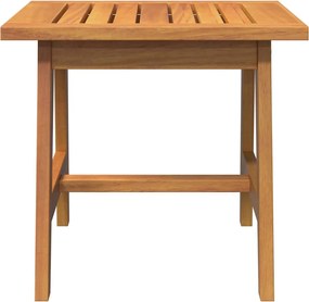 vidaXL Τραπεζάκι Πλευράς Φυσικό Λάδι 45 x 45 x 40 cm