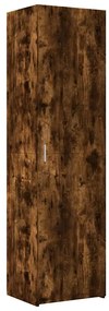 vidaXL Ντουλάπι Αποθήκευσης Στενό Δρυς 50x42,5x225 εκ. Επεξεργ. Ξύλο