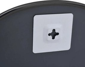 vidaXL Καθρέφτης Τοίχου Μαύρος 50x35 εκ.
